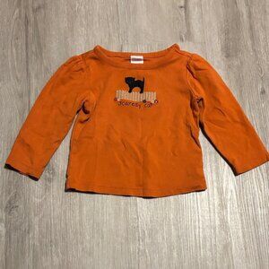 Gymboree Halloween Orange Kids Long Sleeve Shirt